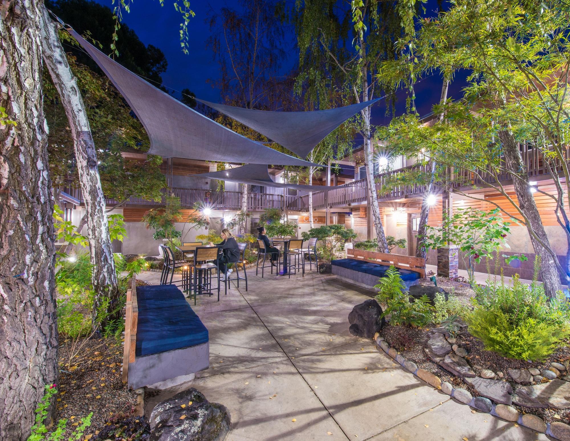 The Creekside Inn Palo Alto Eksteriør bilde